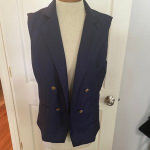 Urban Outfitters Lazerade Veda Blue Sailor Vest